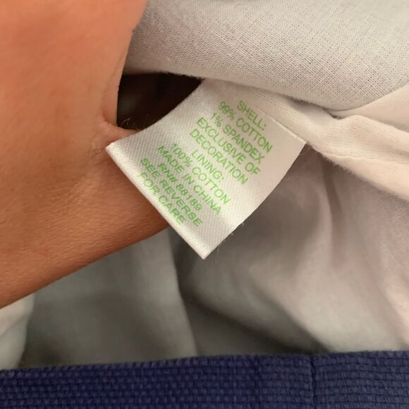 Lily Pulitzer Mini Skirt Green Embroidered Flower - Picture 6 of 13